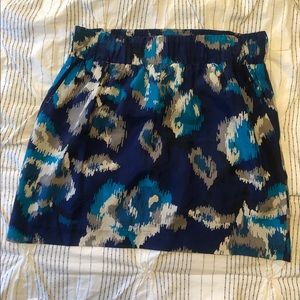 NWT Loft Patterned Skirt